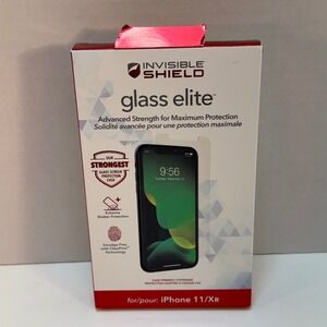 Invisible Shield Glass Elite Screen Protector for iPhone 11 XR Advanced ZAGG NEW